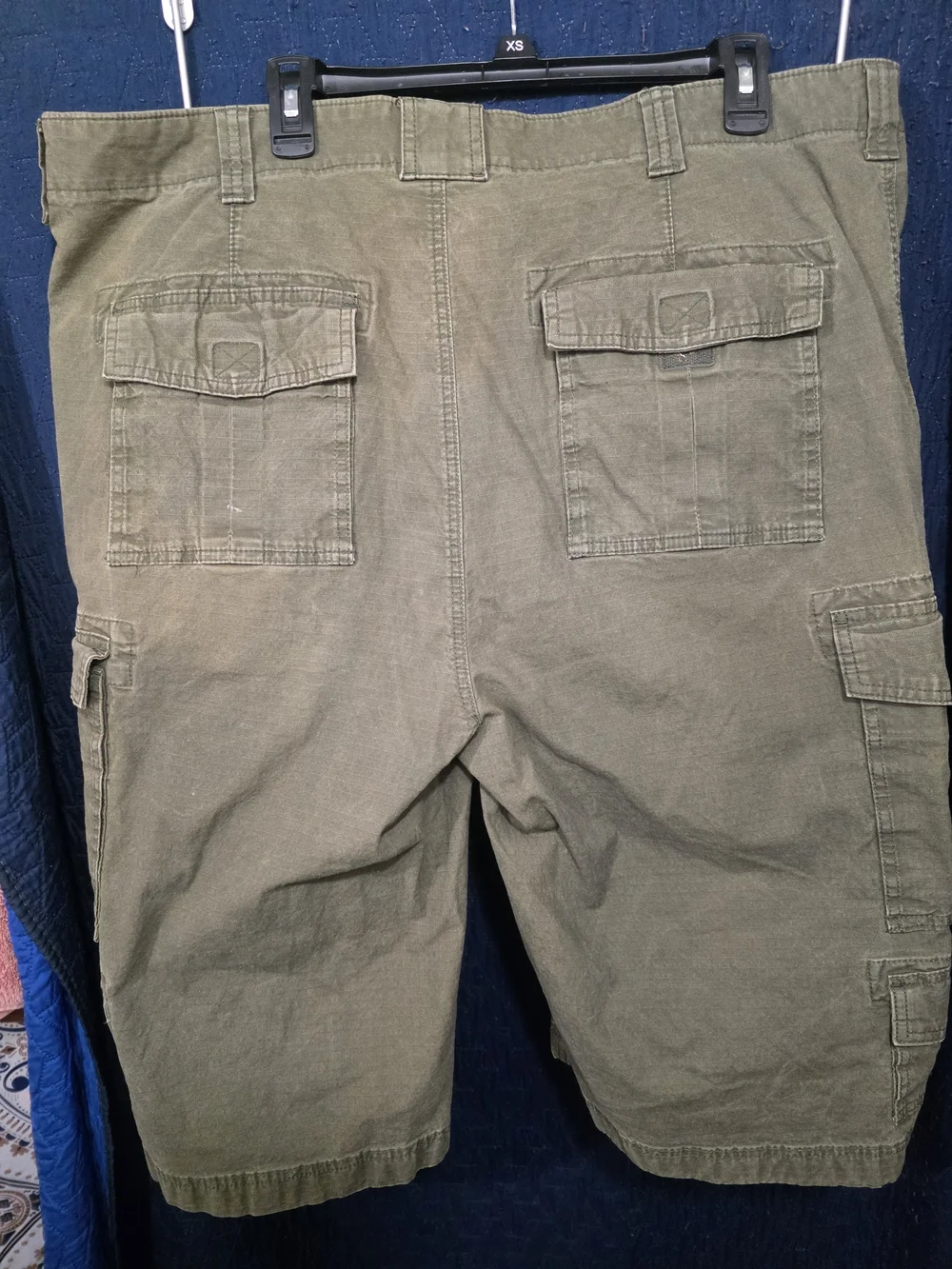 Roundtree & Yorke Olive Green Cargo Shorts